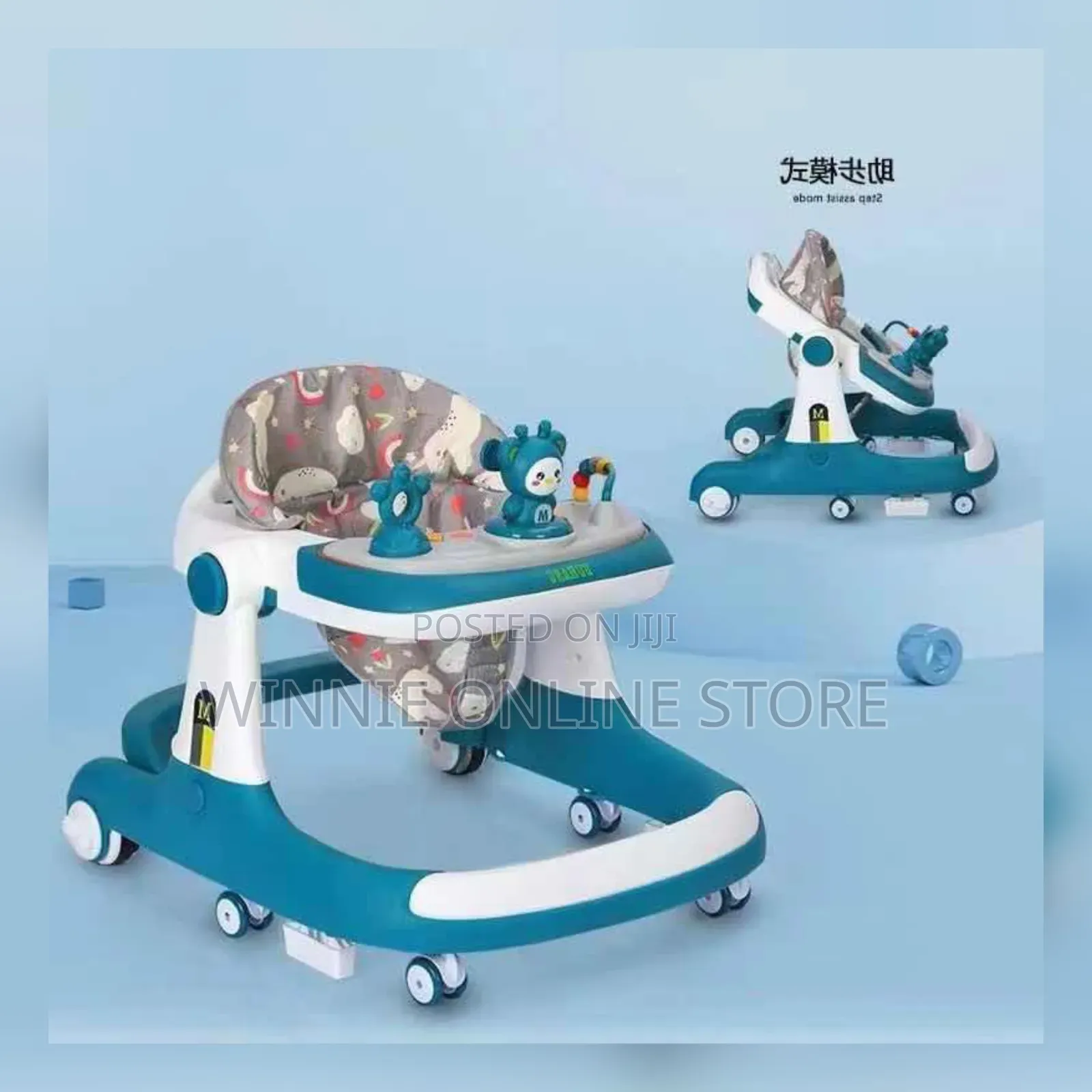 Durable Musical Baby Walker