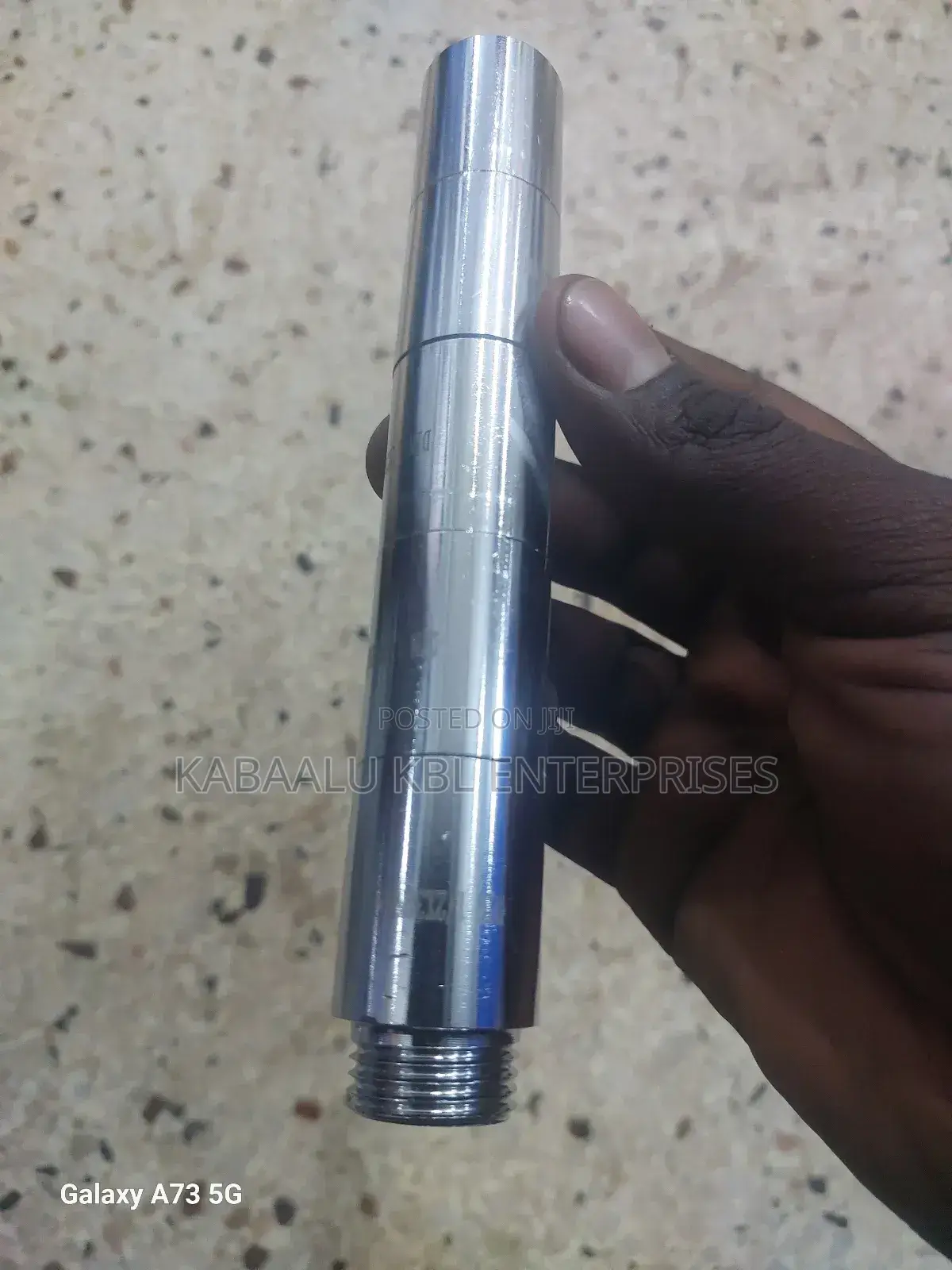Long Chrome Socket Nipples 30mm