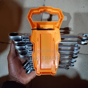Ingco 8pcs Flexible Ratchet Spanner / Ratcheting Wrench Set