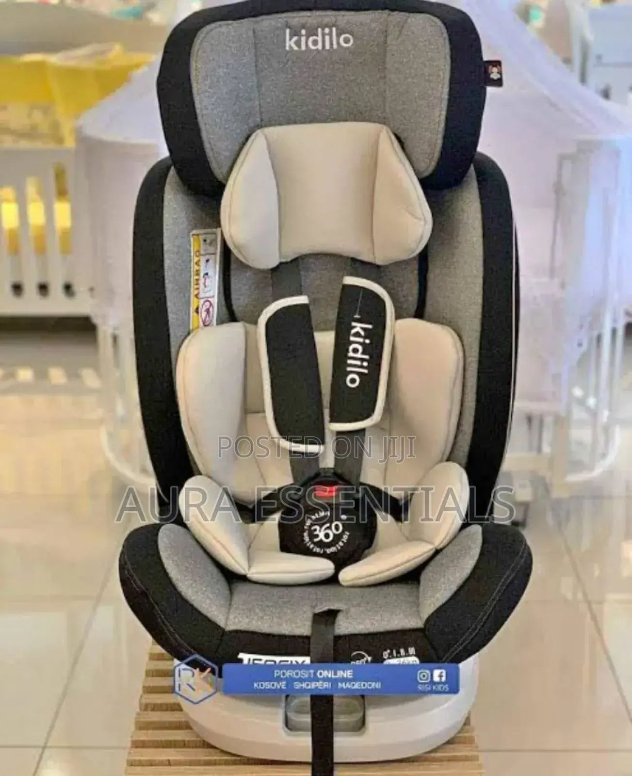 Kids Car Seat Kidilo 360° Spin Isofix Car Seat