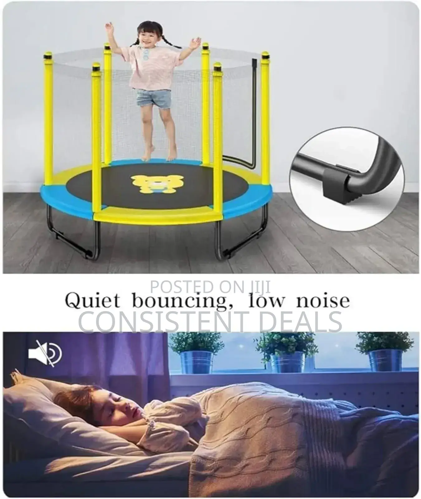 Kids Indoor Outdoor Trampoline