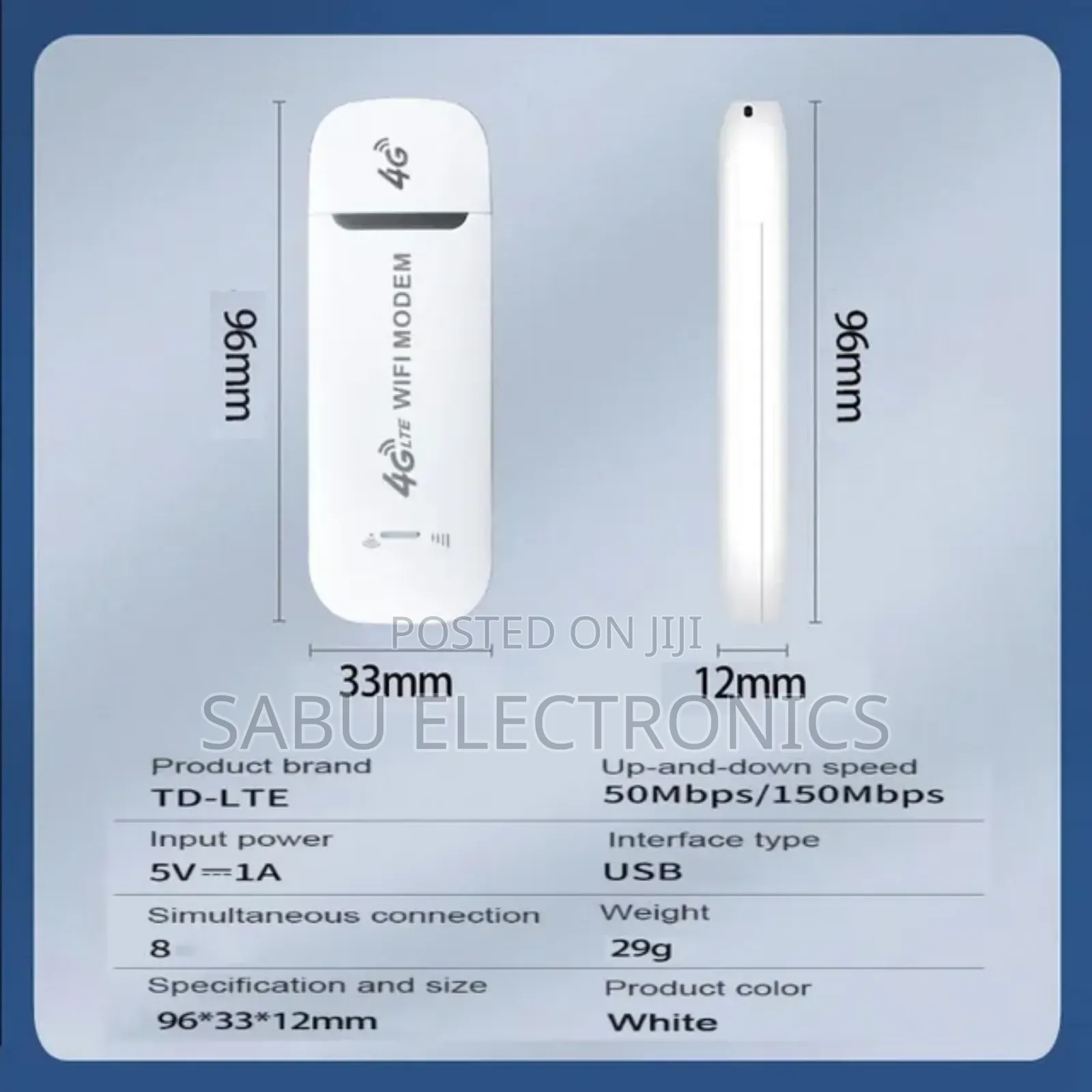 4g Sim Card Lyca Airtel MTN - 3 in 1 Hotspot- Wifi- Modem