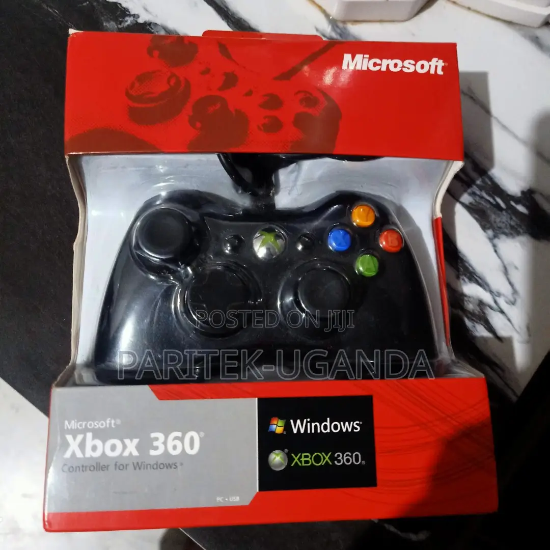 Wired Controller Black Officially Licensed Xbox 360