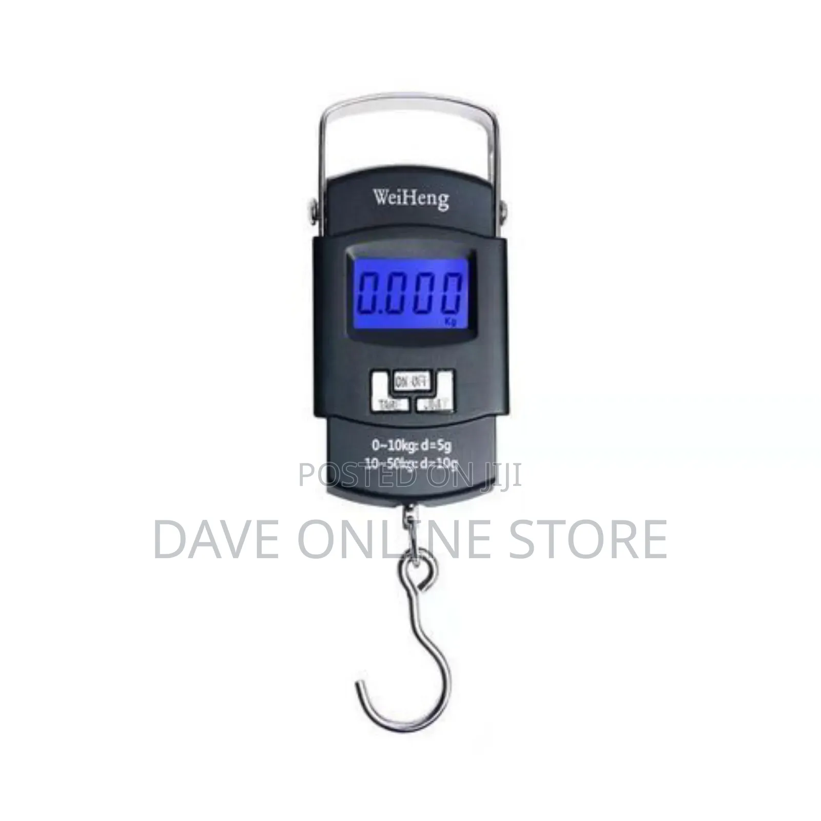 Weiheng Portable Electronic Weighing Scale - Black