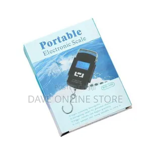 Photo - Digital Heavy Duty Portable Weighing Scale Black