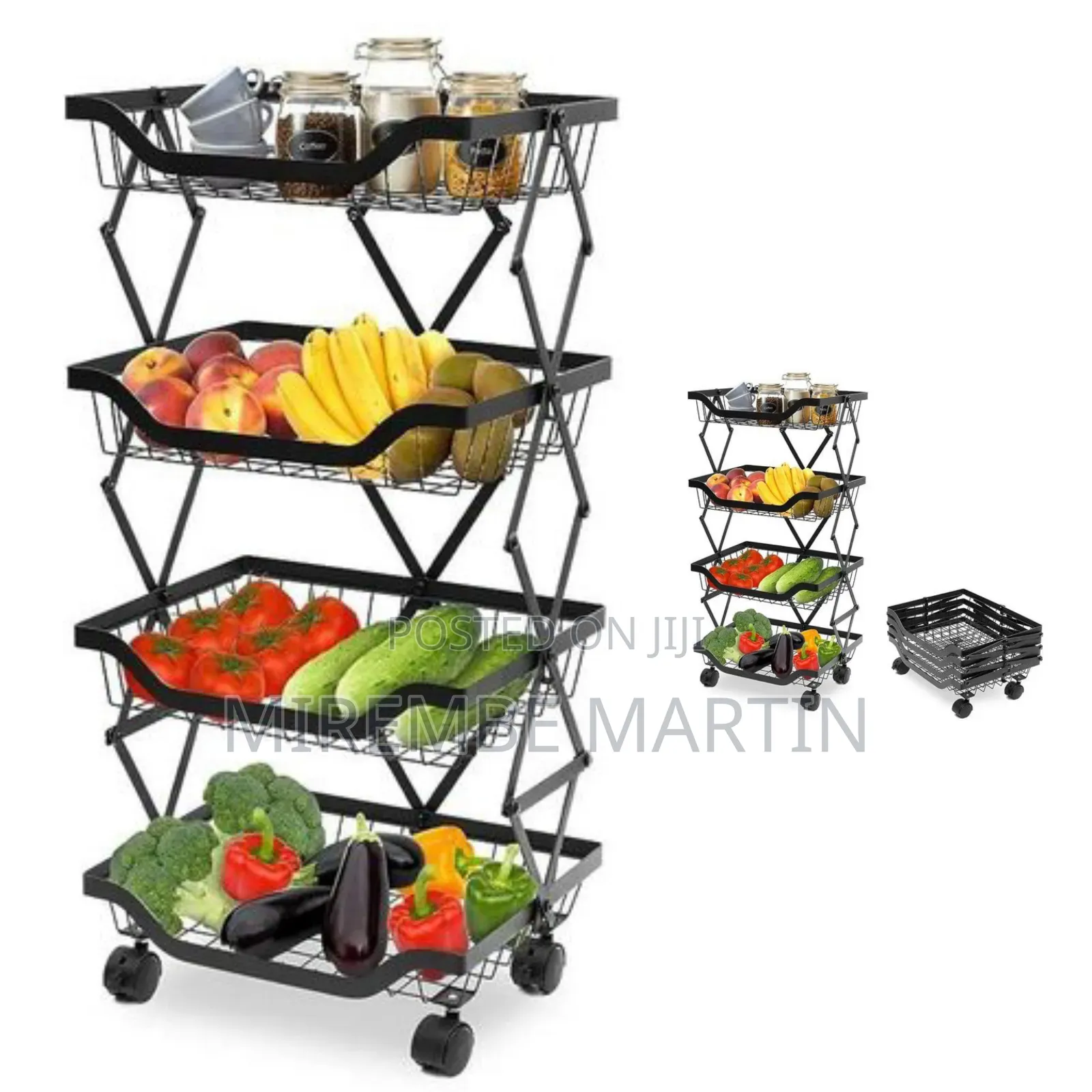 Stainless Vegetable Storage Rack