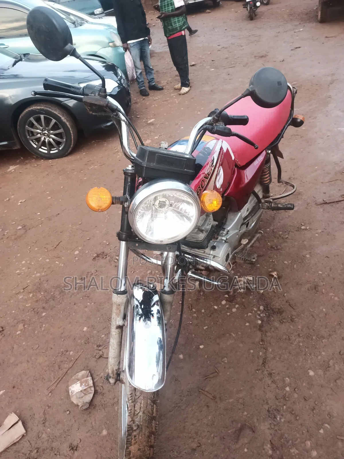 Bajaj Boxer 100 2017 Red