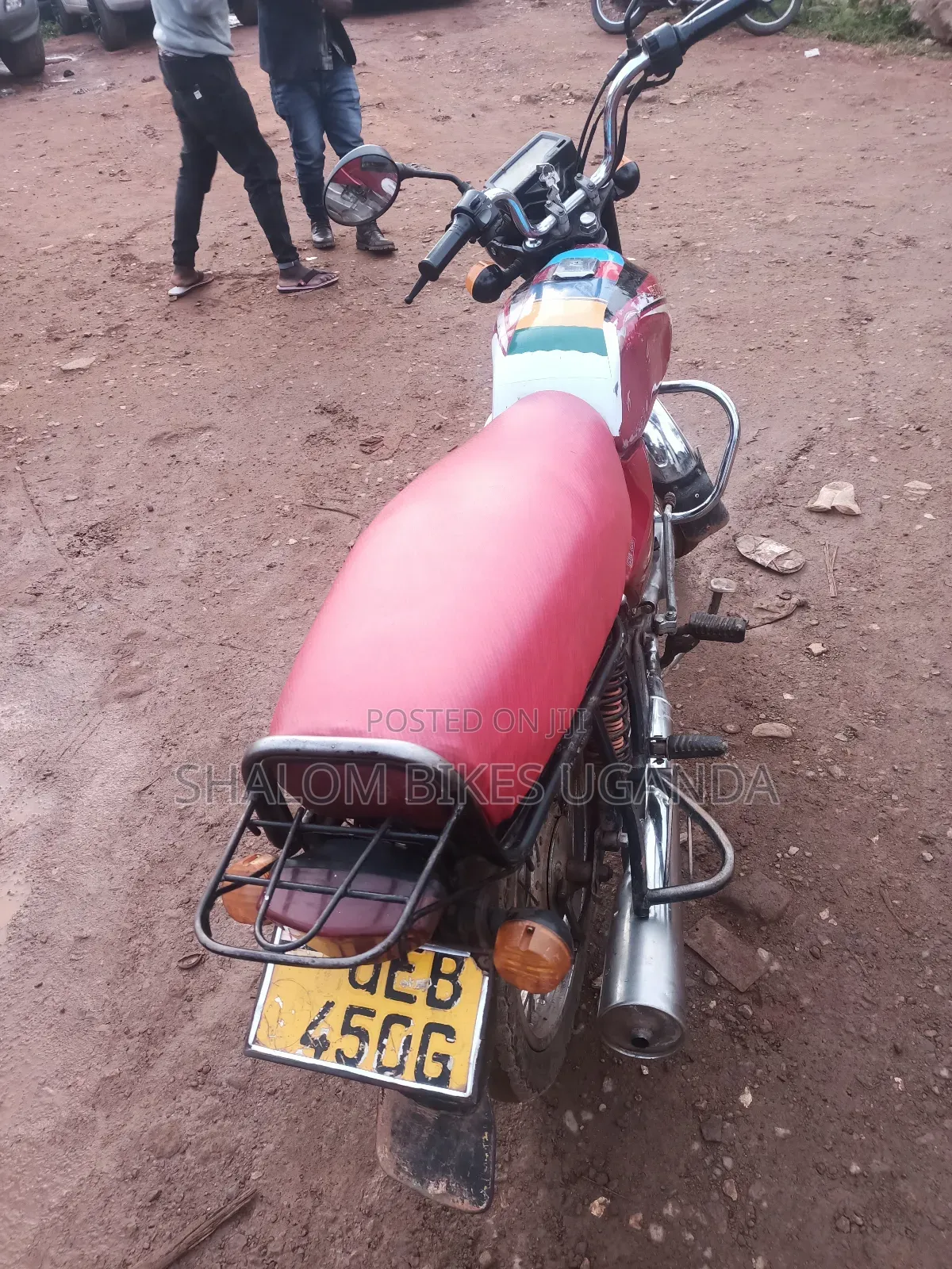 Bajaj Boxer 100 2017 Red