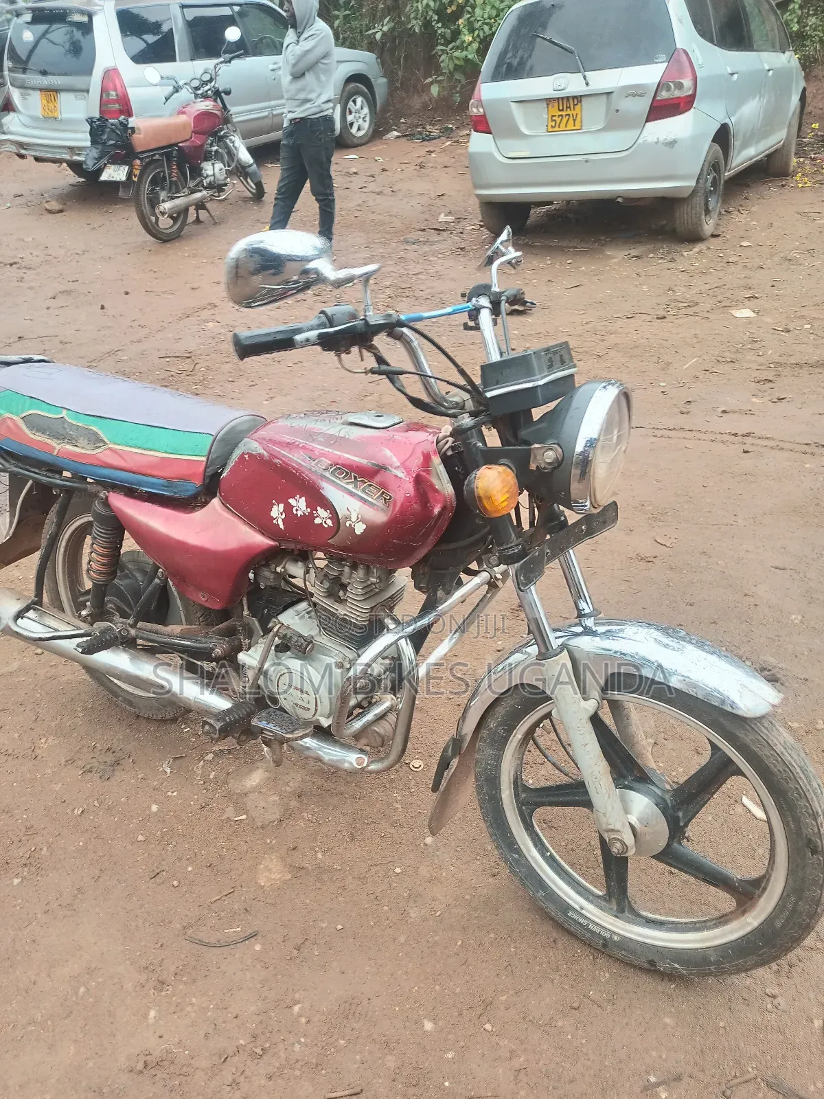 Bajaj Boxer 100 2017 Red