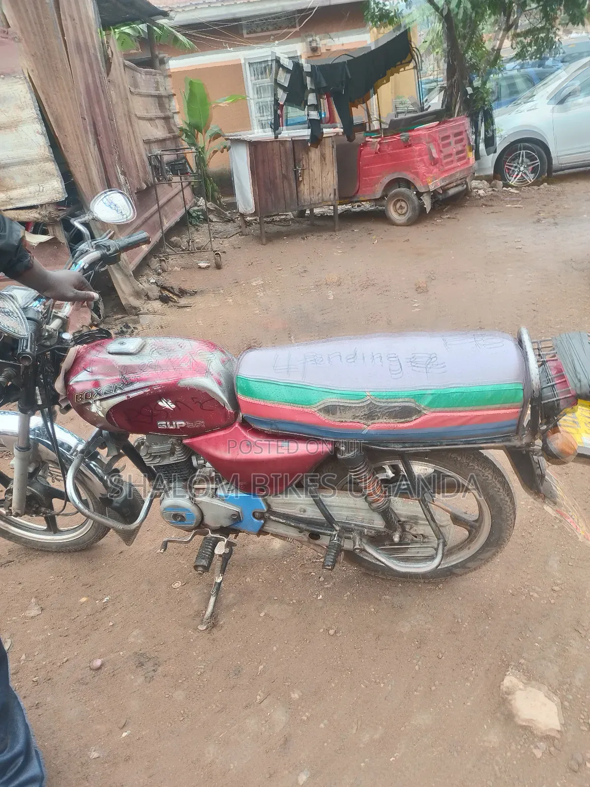 Bajaj Boxer 100 2017 Red