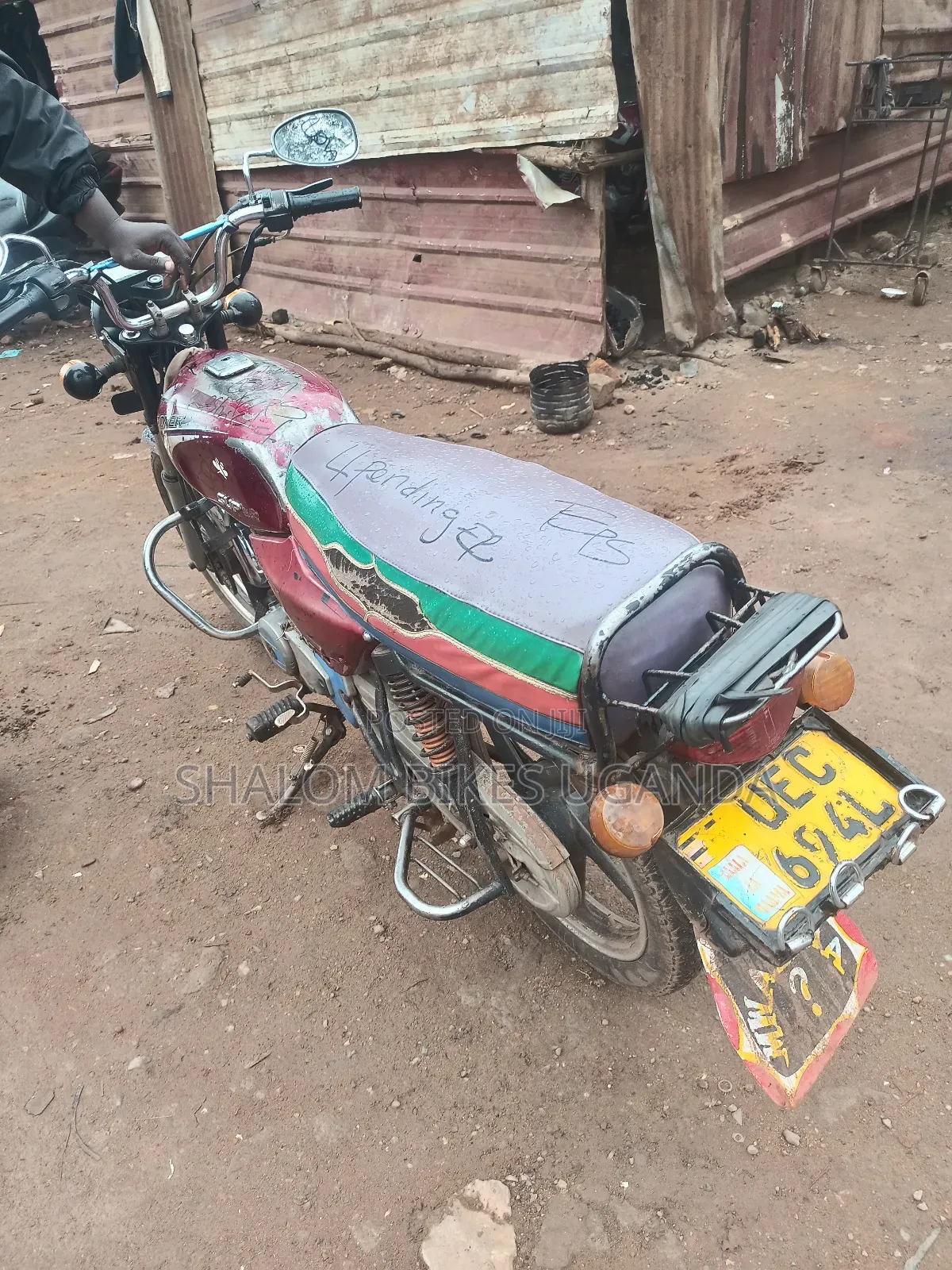 Bajaj Boxer 100 2017 Red