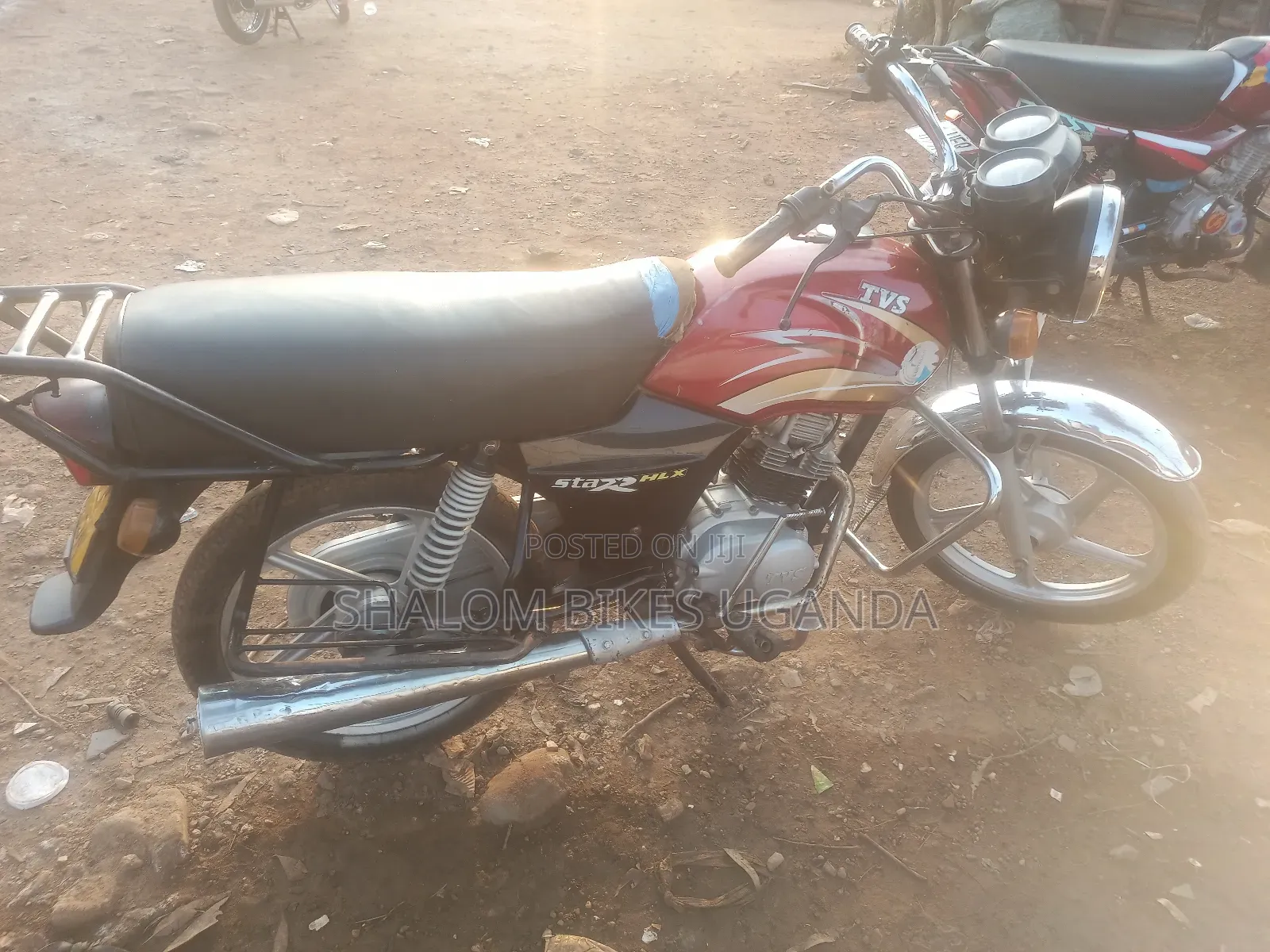 TVS XL 100 2016 Red