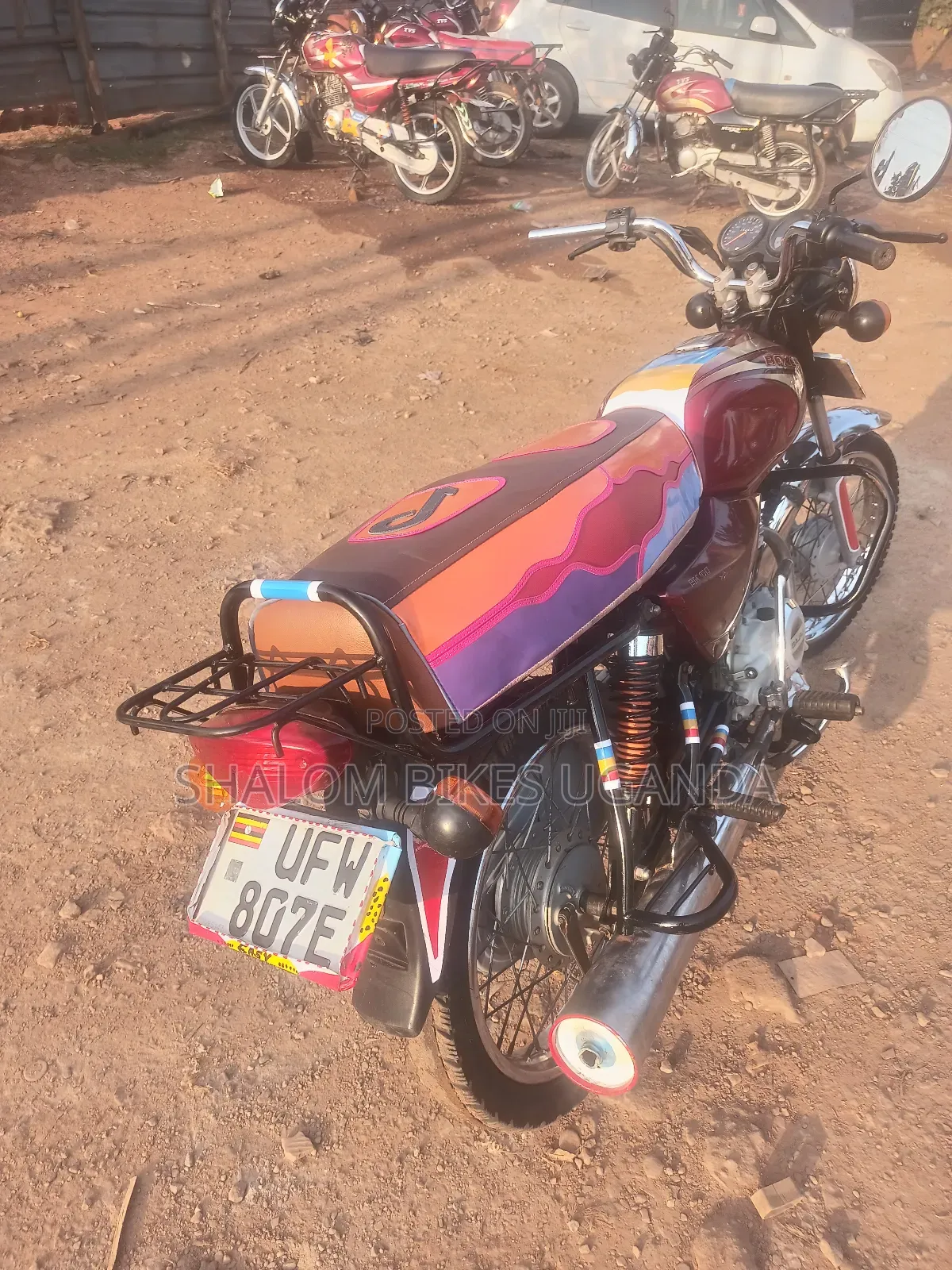 Bajaj Boxer 100 2024 Red