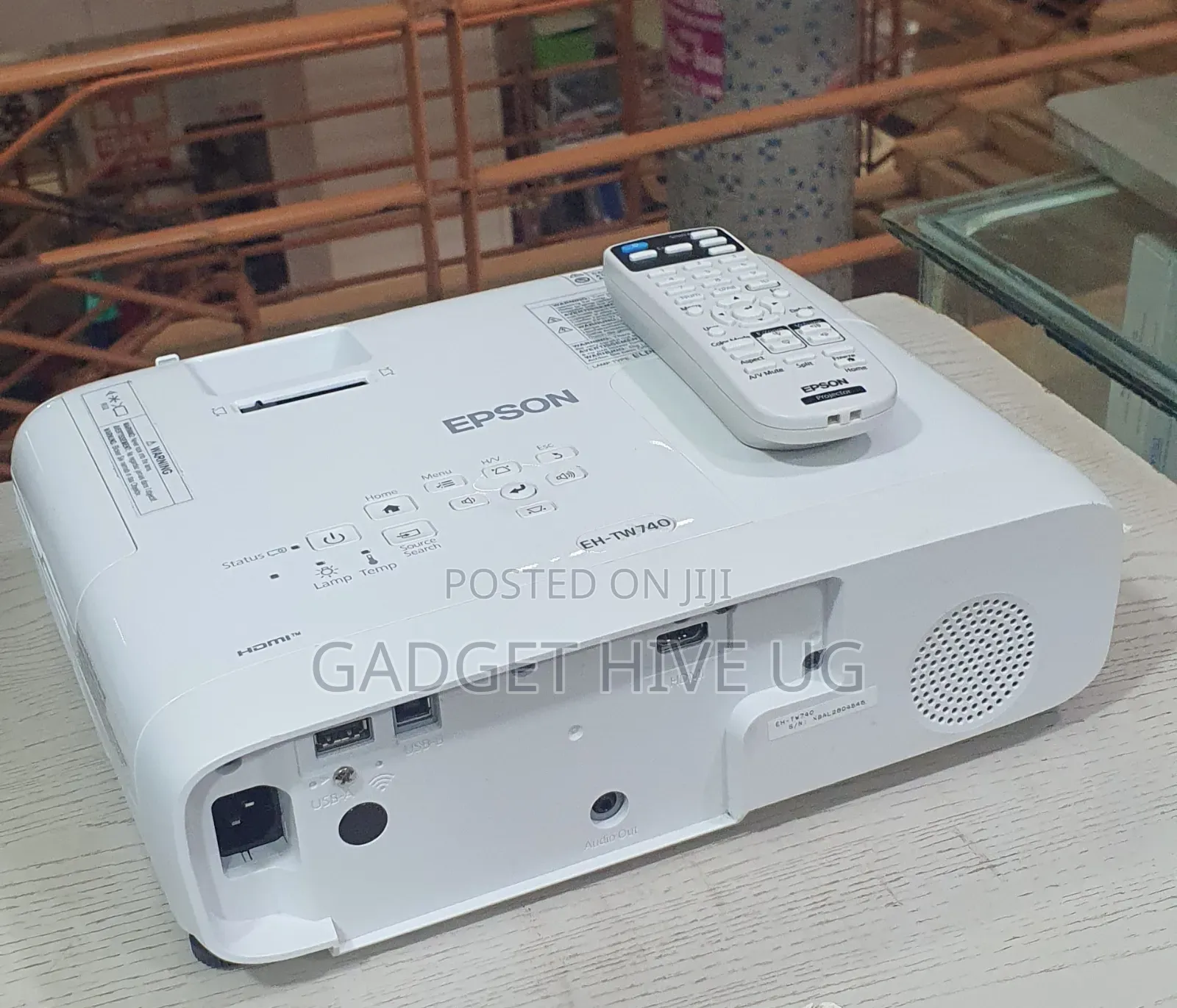Epson Projector With Remote