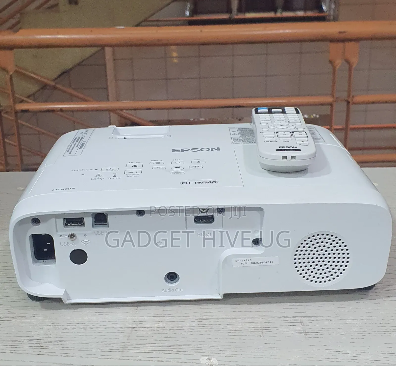 Epson Projector With Remote