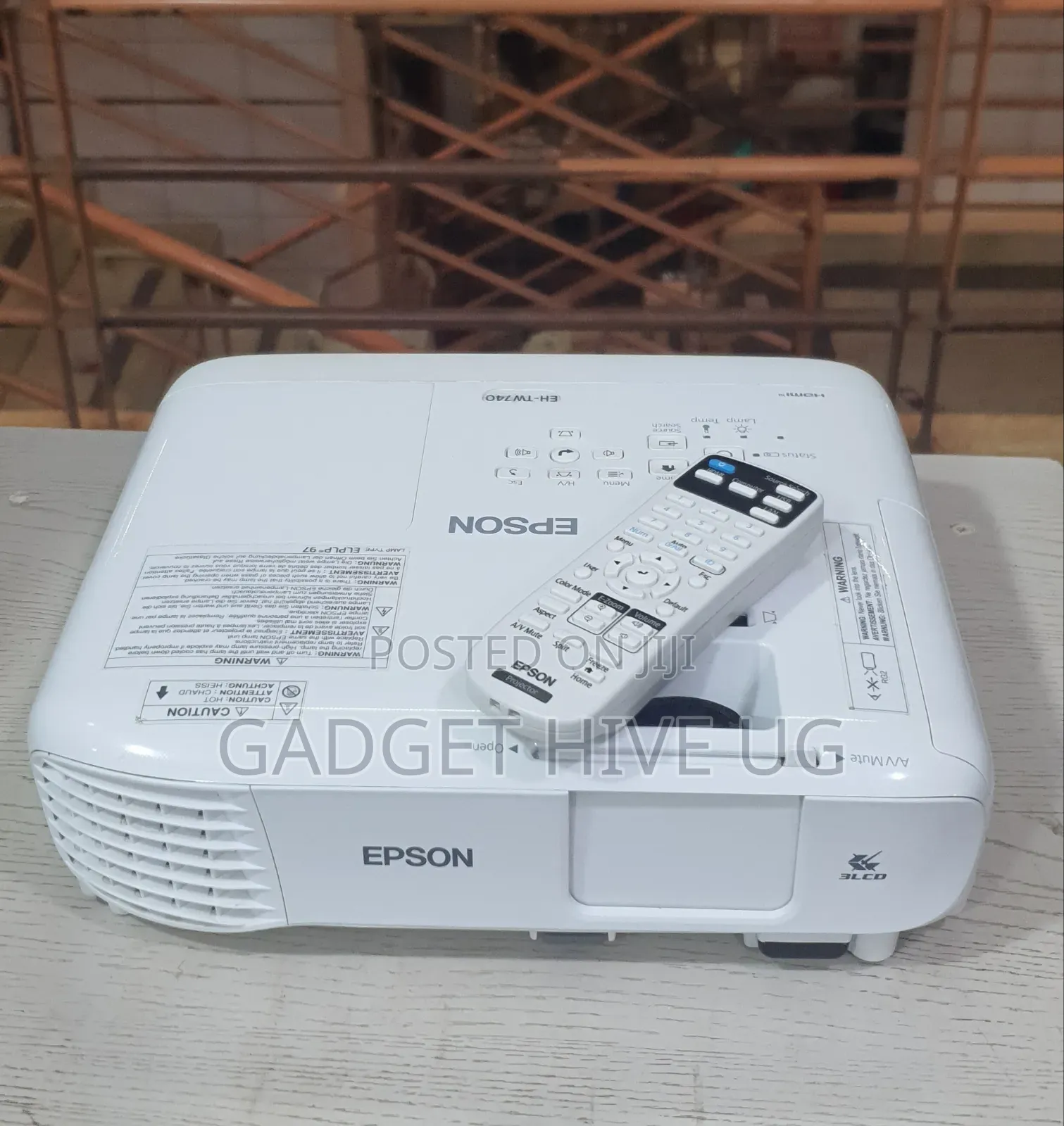 Epson Projector With Remote