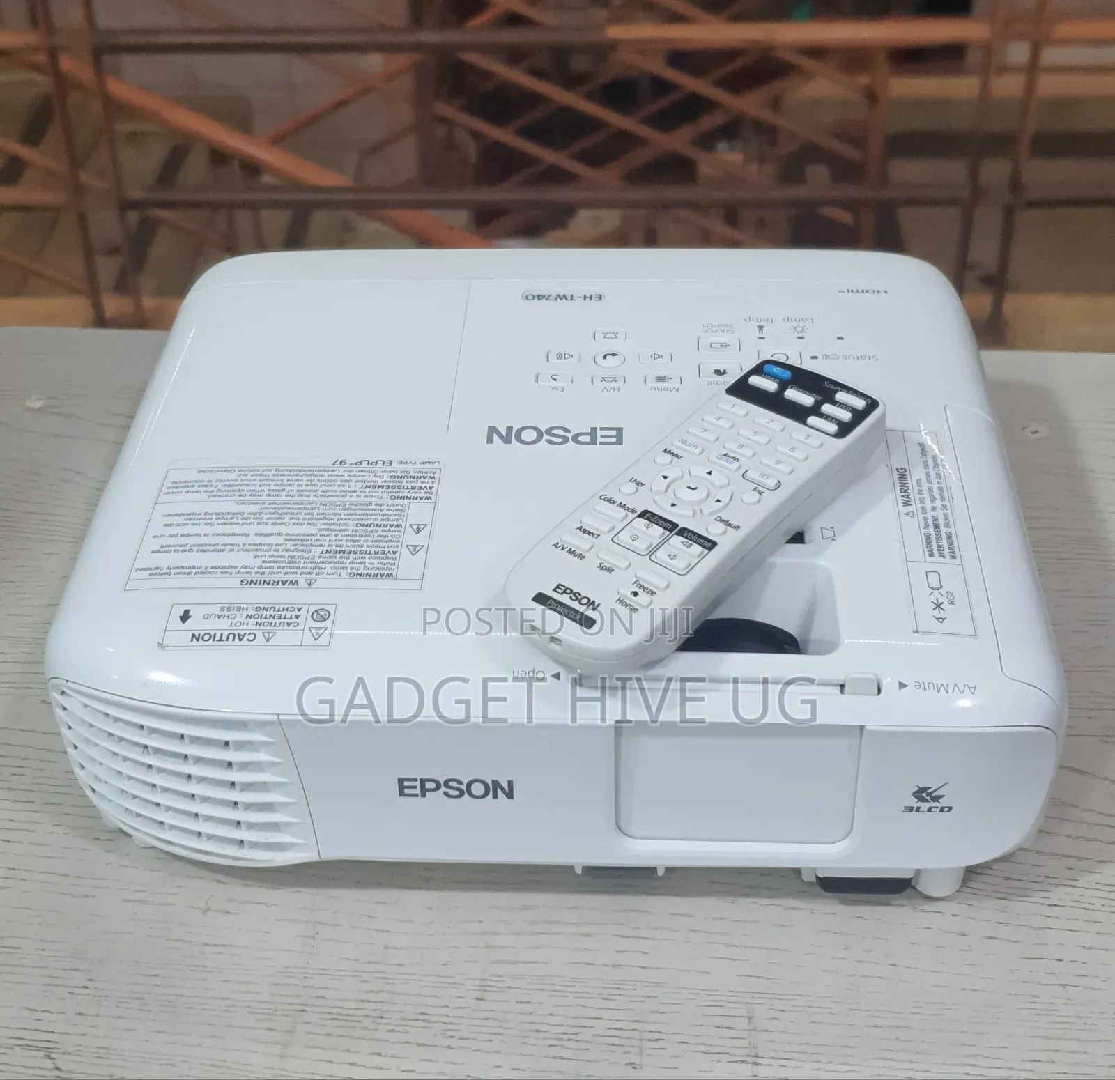 Epson Projector With Remote