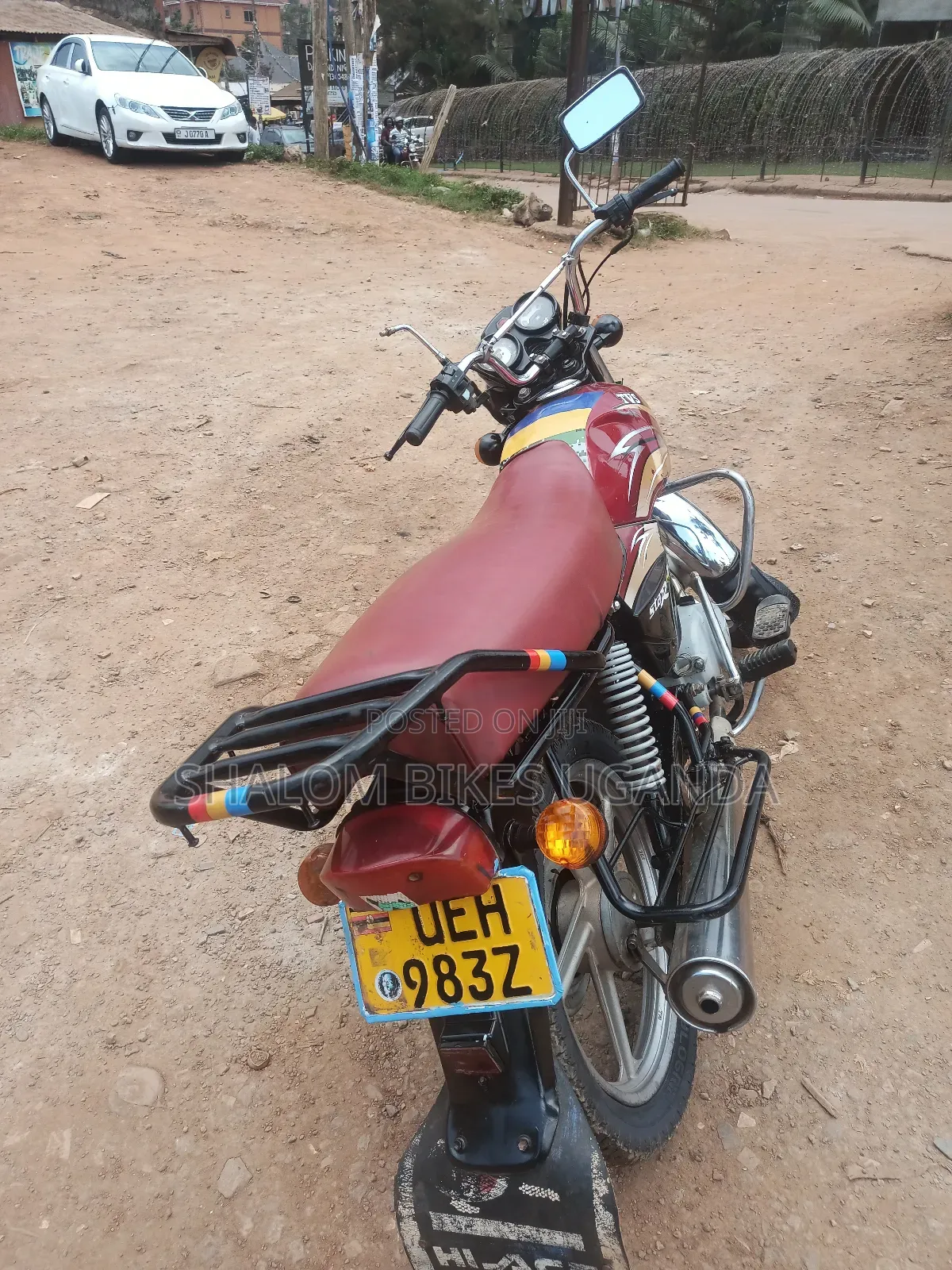 TVS XL 100 2017 Red