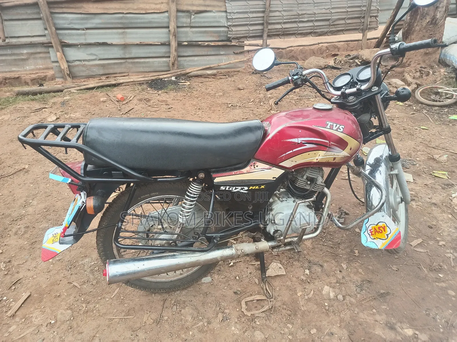 TVS XL 100 2016 Red