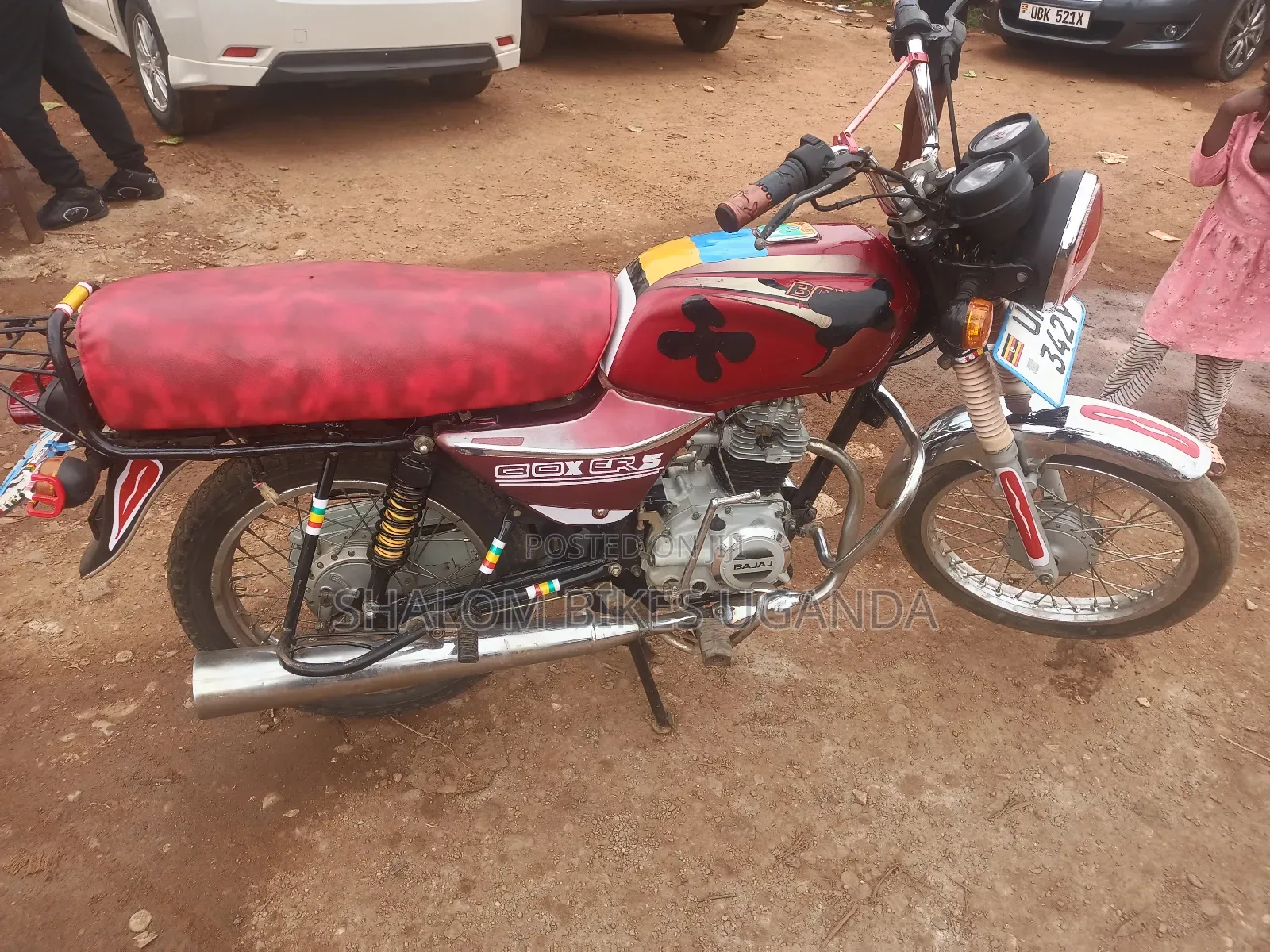 Bajaj Boxer 100 2023 Red