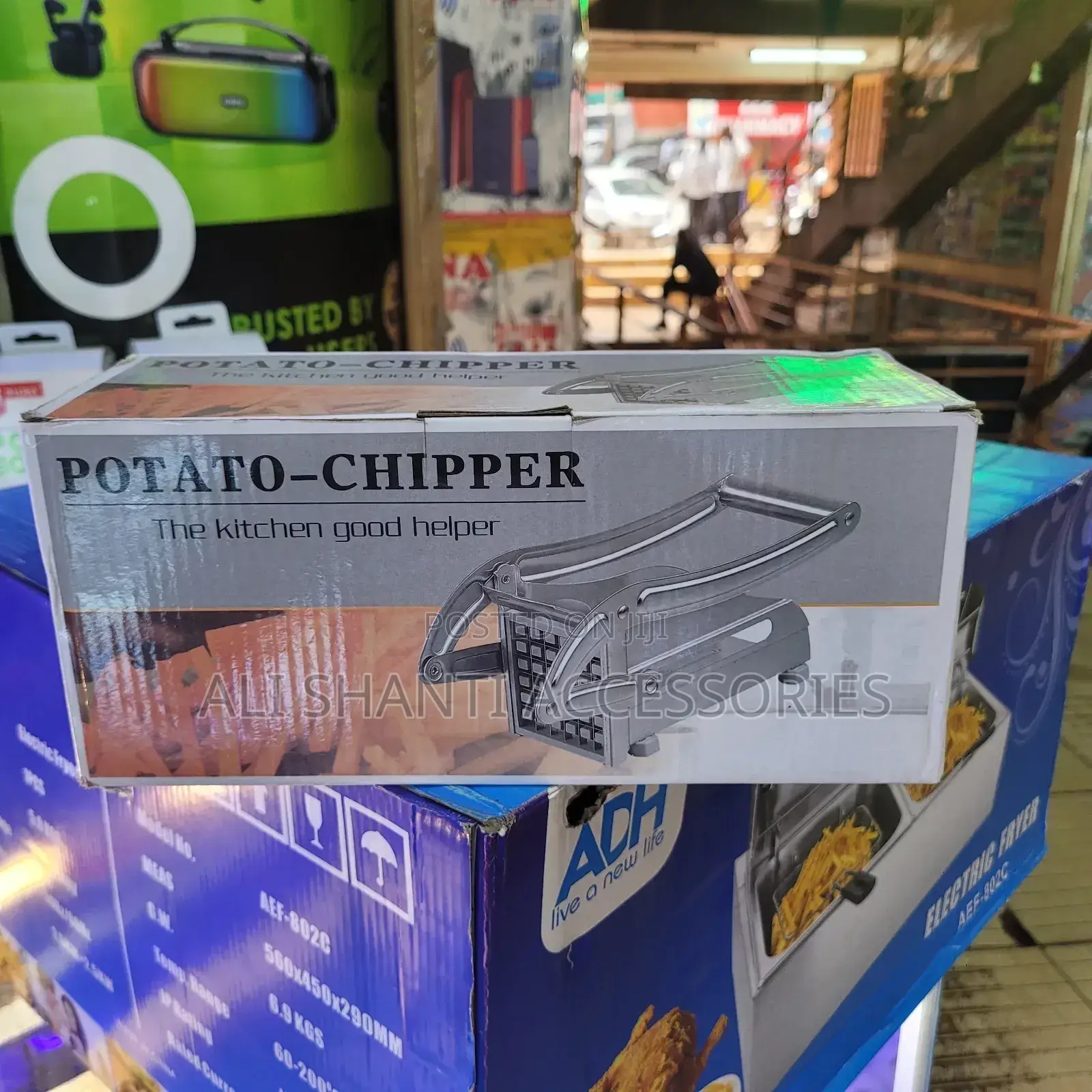 Flexible Potato And Chips Chipper And Cutter