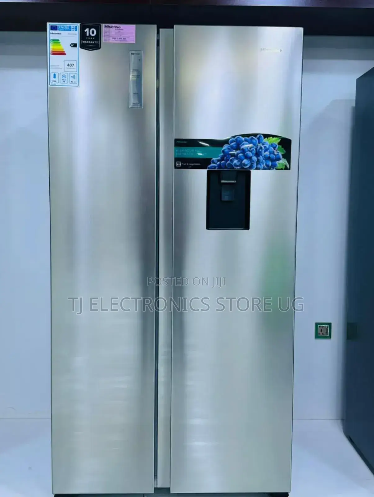 Hisense 670L Side by Side Door Fridge