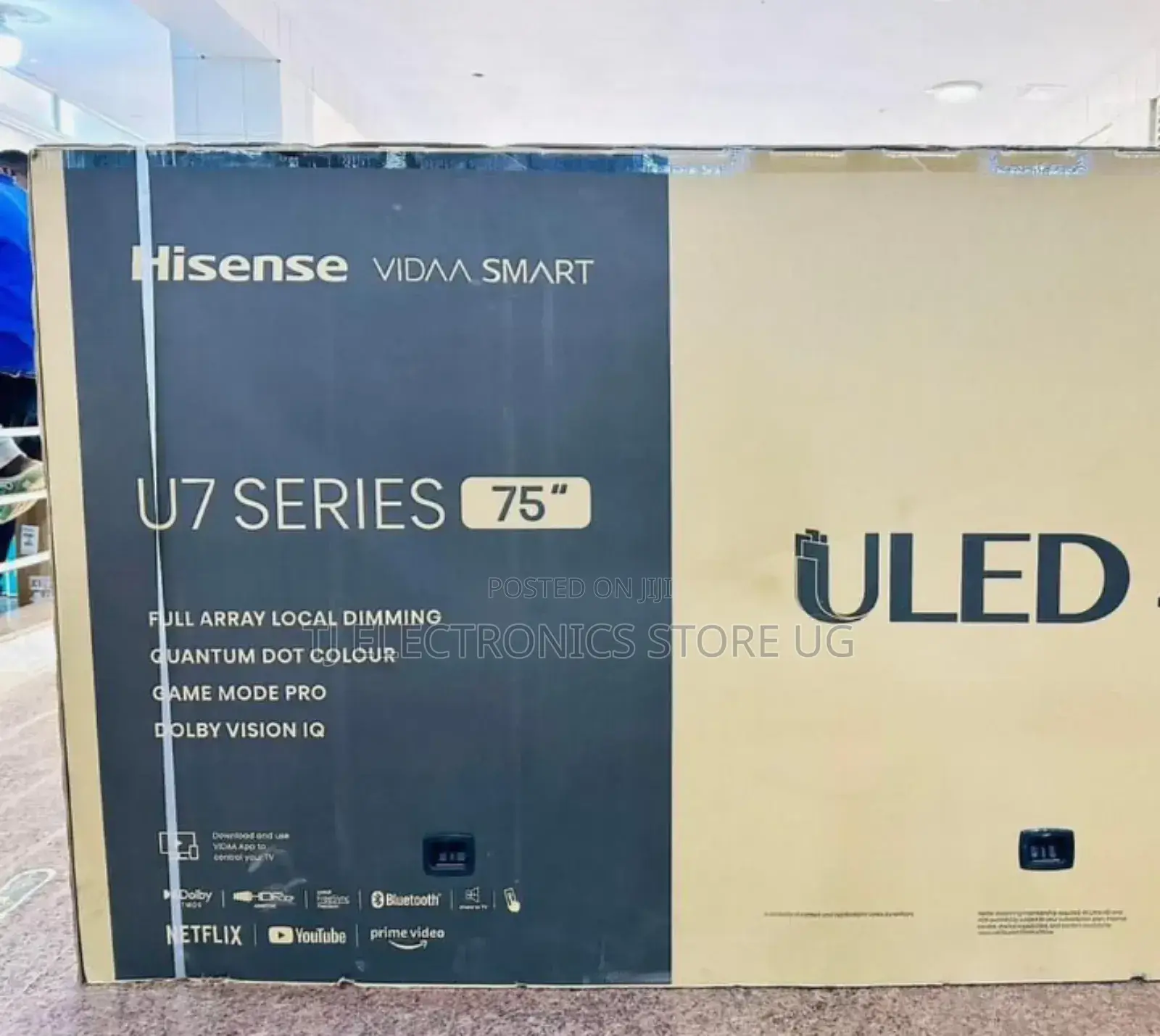 Hisense 75 Inches Uled Smart TV