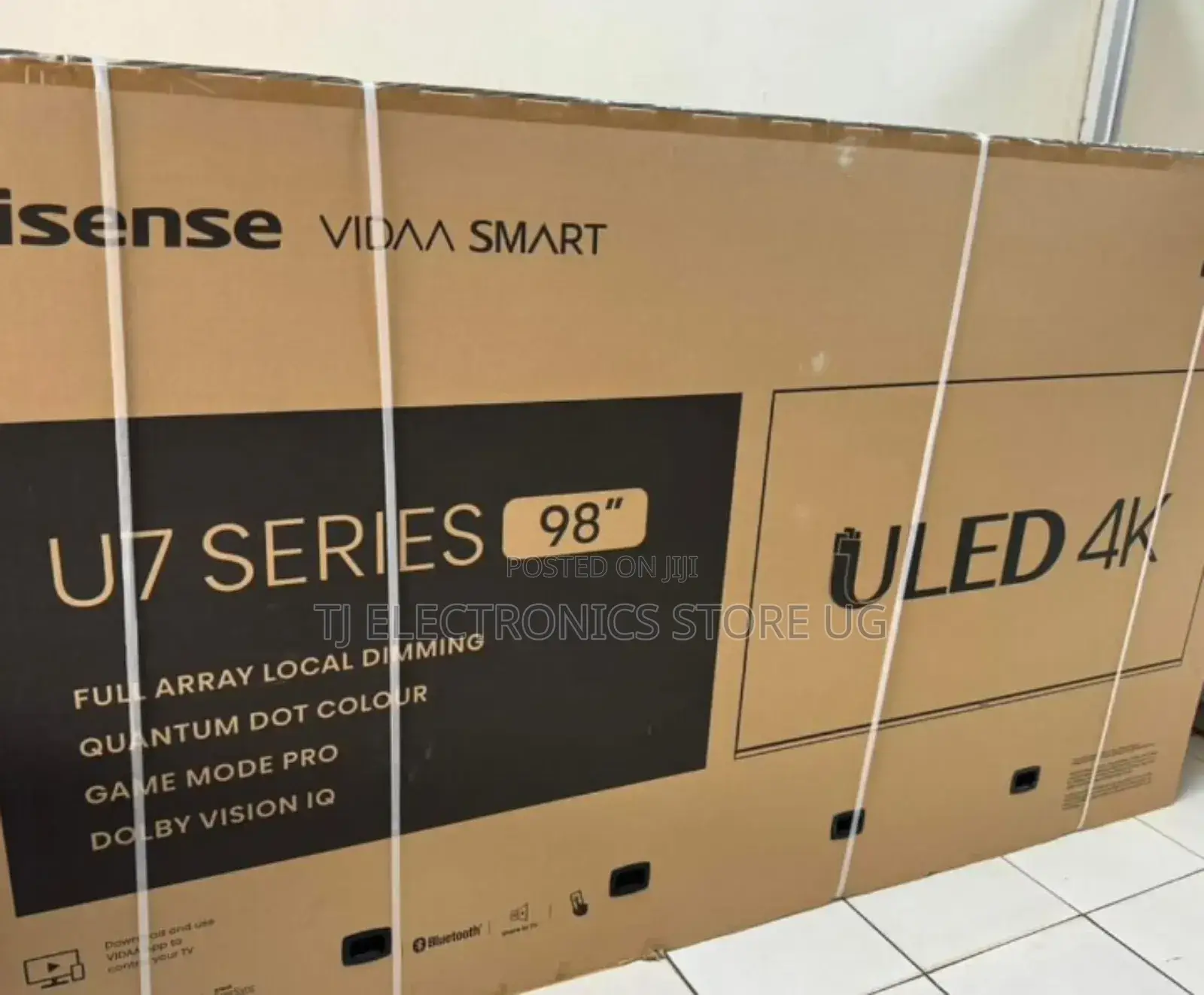 Hisense. 98inches ULED Smart TV