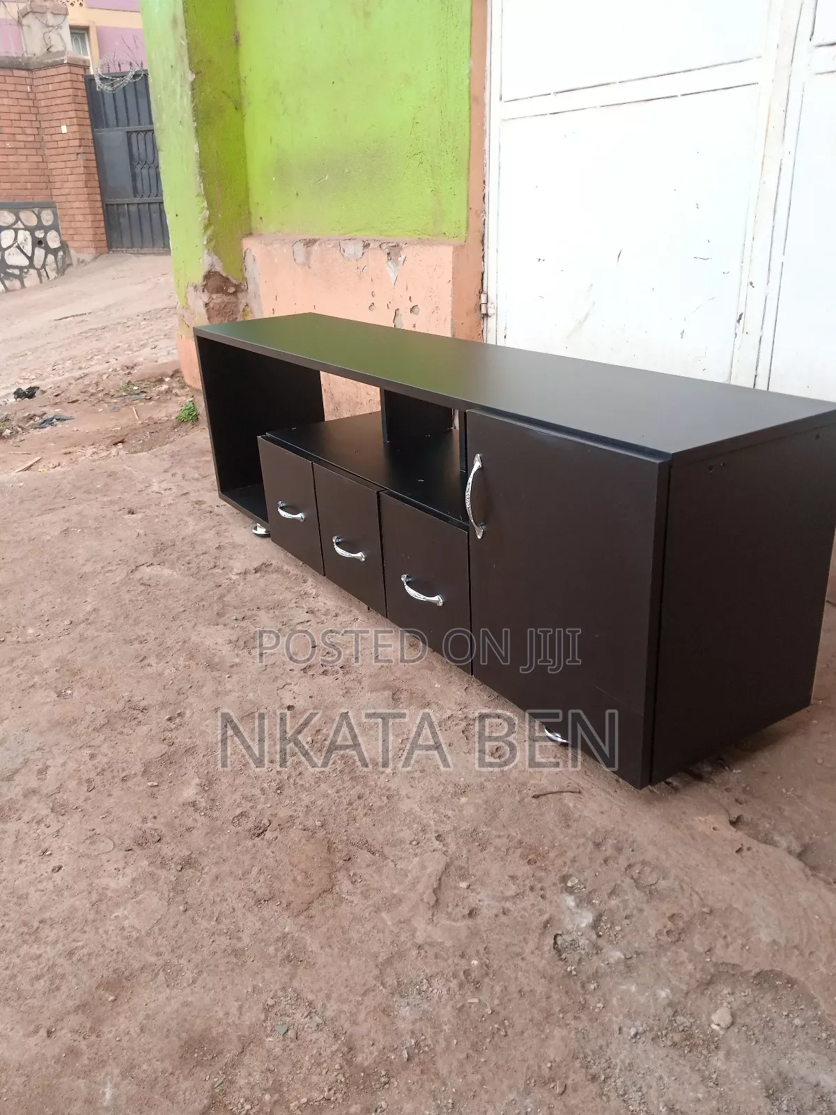 Black TV Stand 5 Feet
