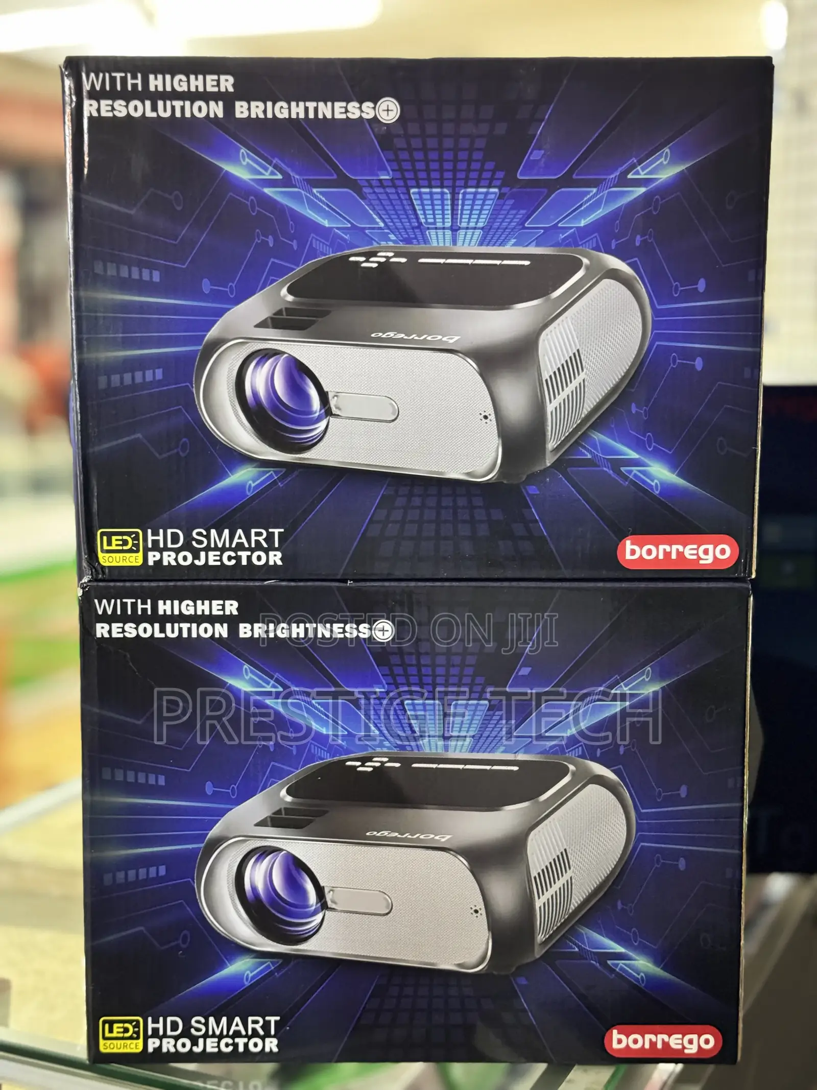 Borrego T7 Smart Wifi Full Hd Projector