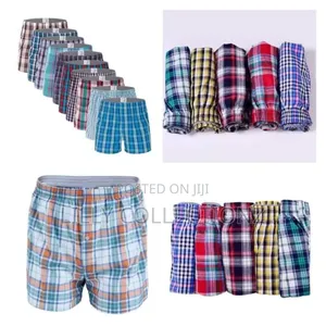Photo - Checked Boxers