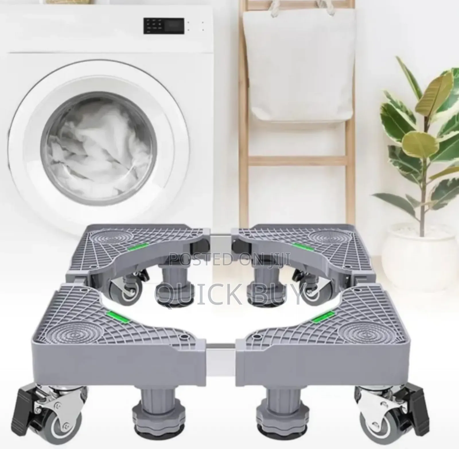 Heavy Duty Adjustable Washing Machine/Fridge Mobile Base