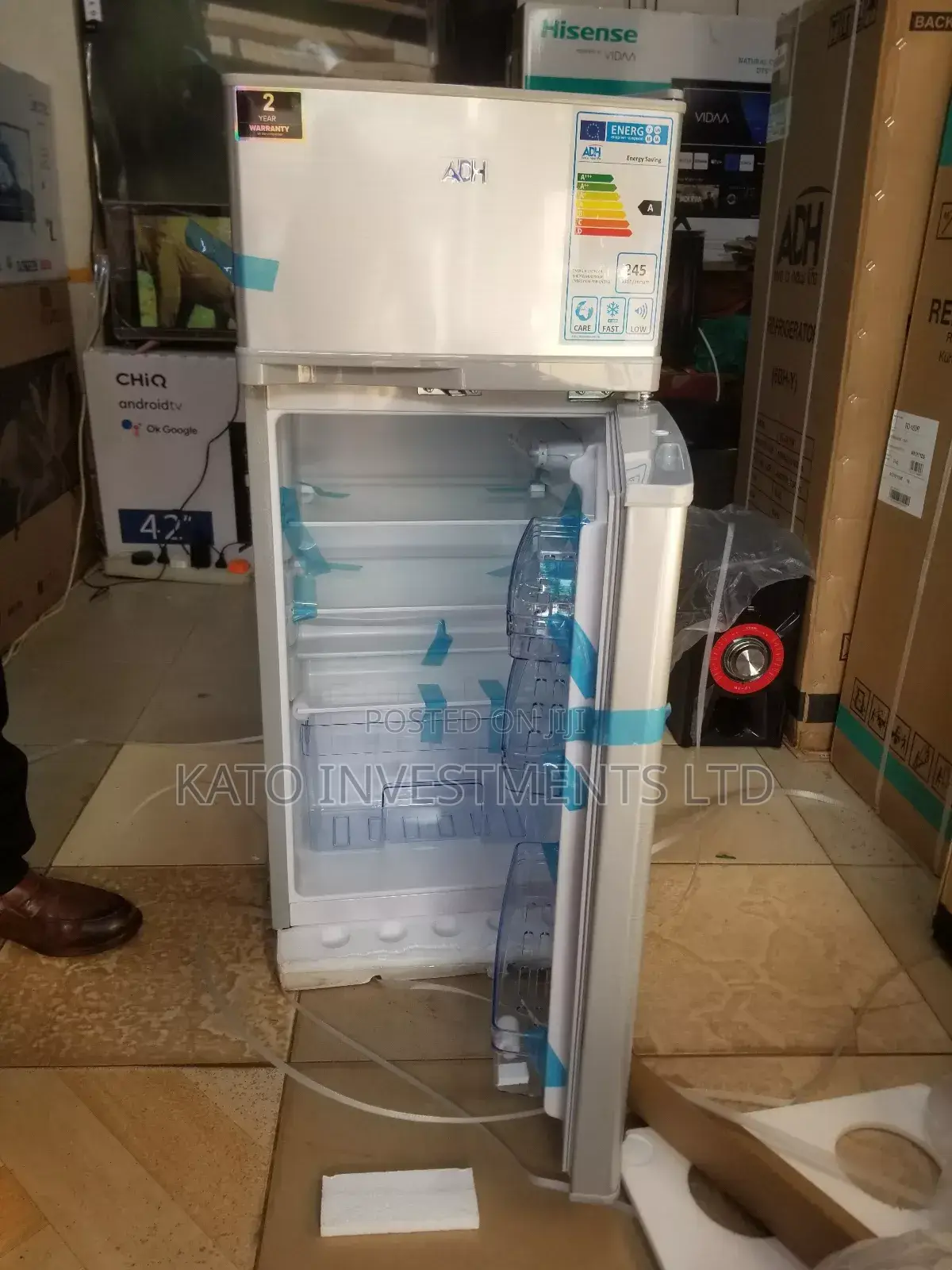 150litrs Adh Double Door Fridge
