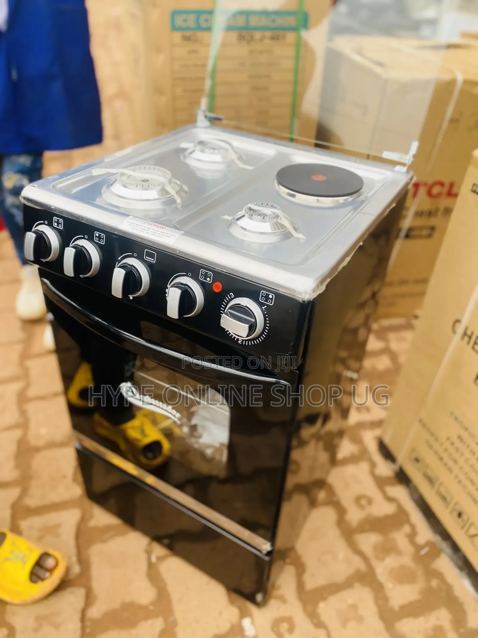 Ambassador Brandnew Electric Gas Cooker