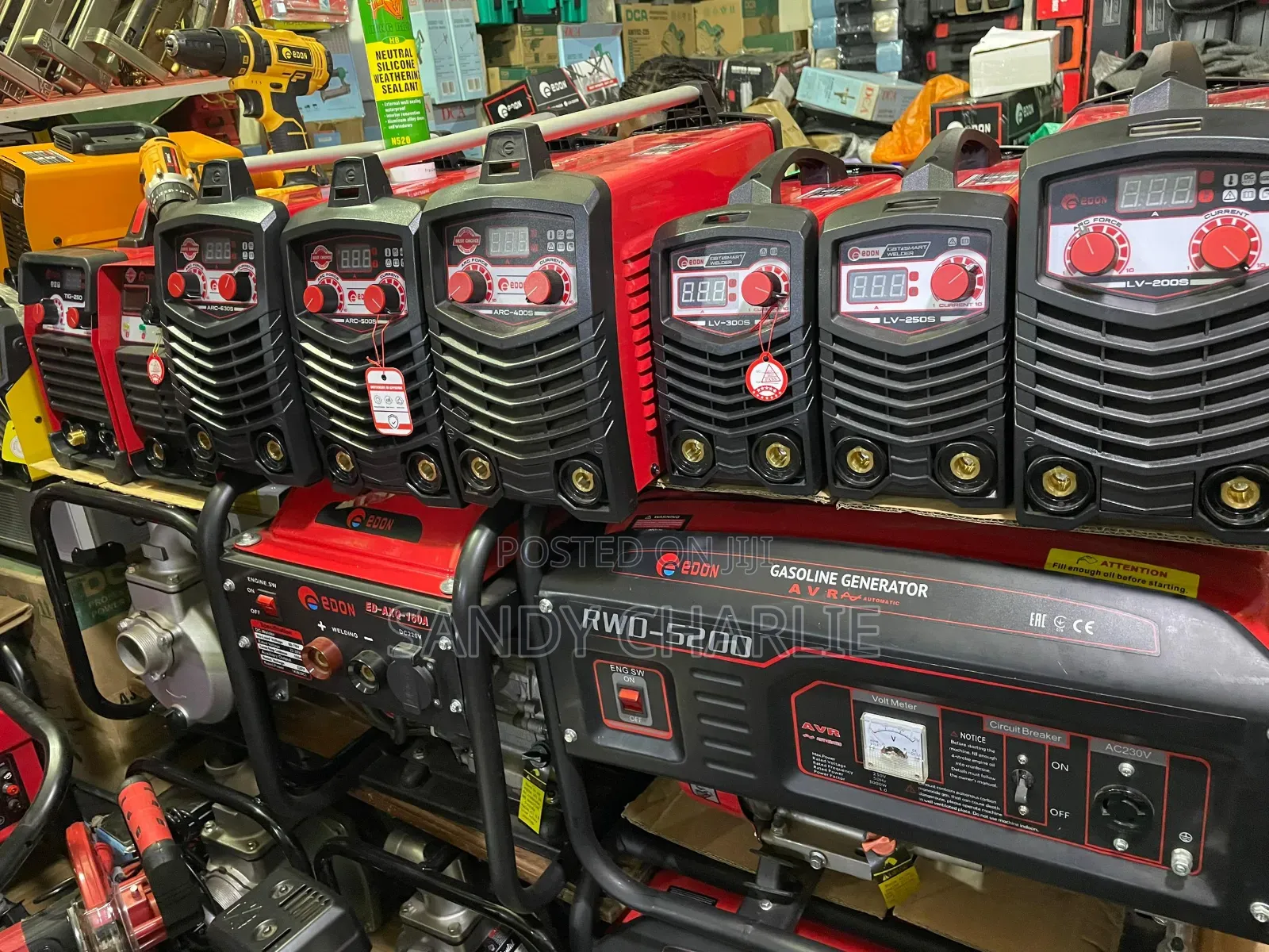 Welding Machines 200-400amps (Edon and Orion Brands)