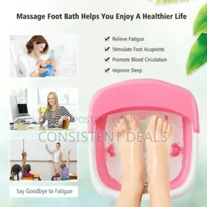 Folding Foot Bath Foot Spa Massage Bucket