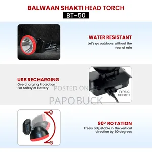 Bt-50 LED Headlamp