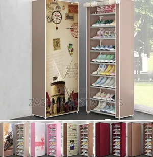 Photo - Non Woven Fabric Home Shoes Storage