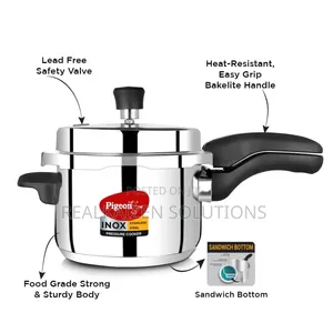 PIGEON 5L INOX Stainless Steel Induction | Pressure Cooker