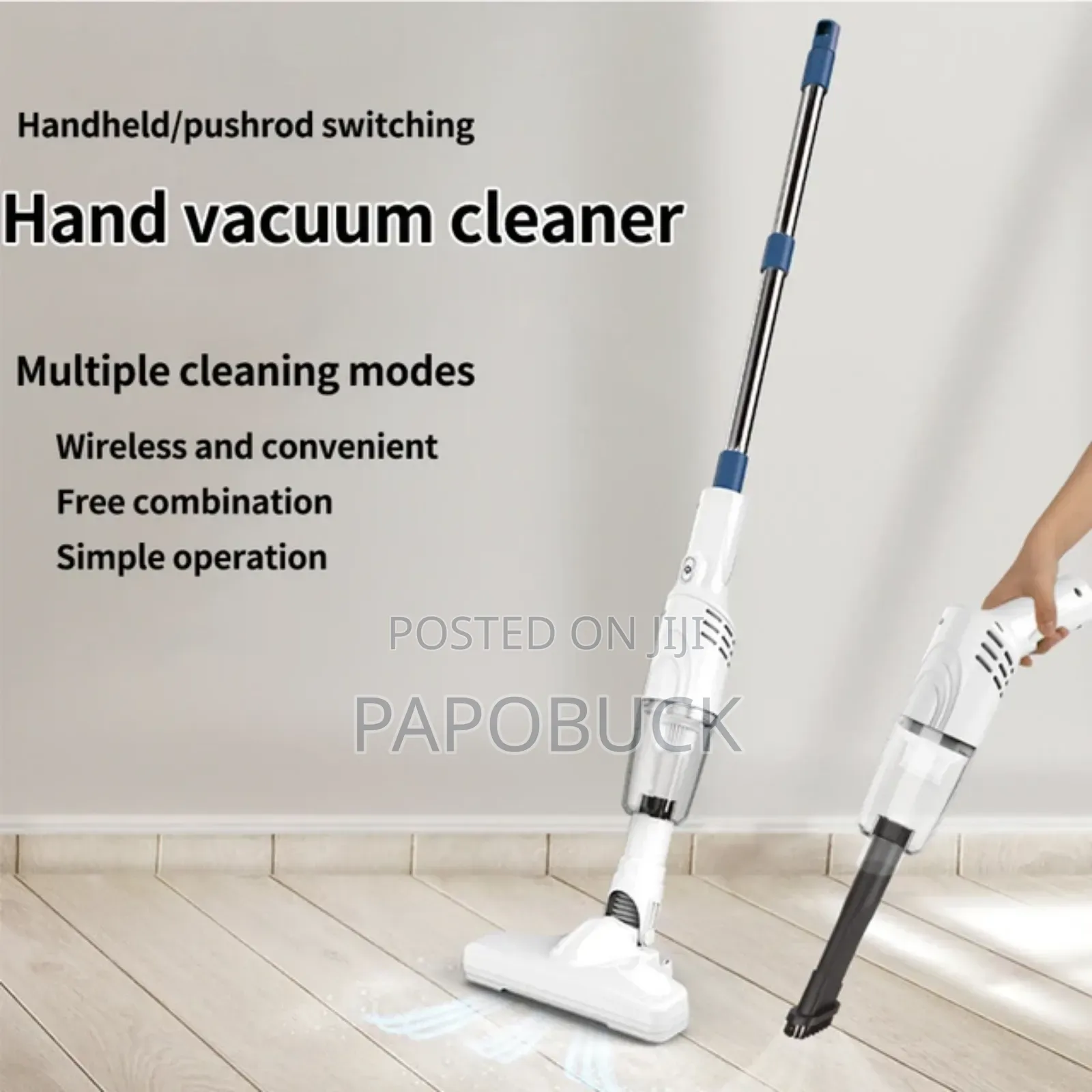 Cordless Stick Vacuum With 4800PA Suction Power