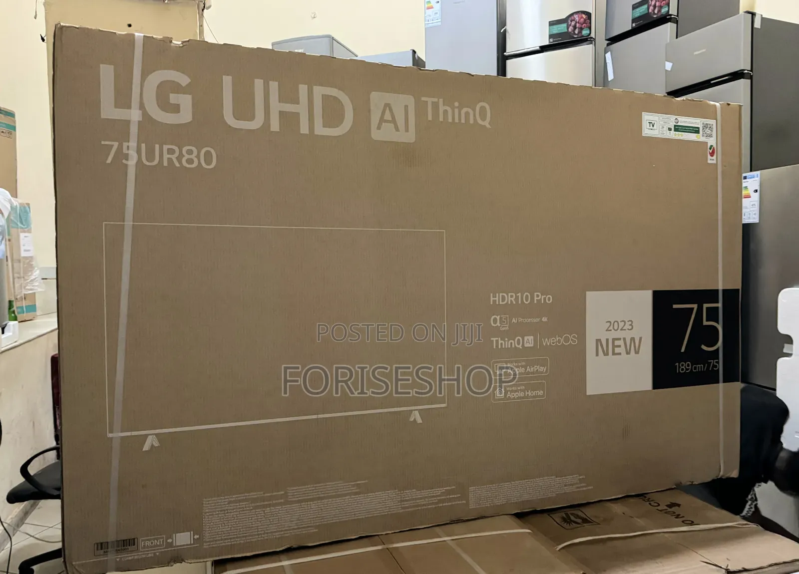 Lg 75inch Smart 4k Uhd Tv Ur80