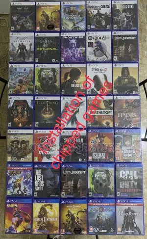 Photo - Chipped Ps4 Games Installation