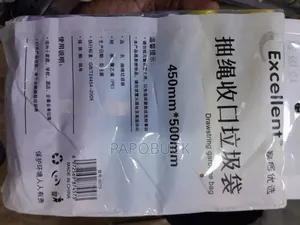 6 PCS Drawstring Garbage Bags