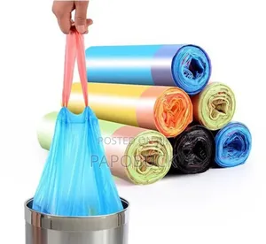 6 PCS Drawstring Garbage Bags