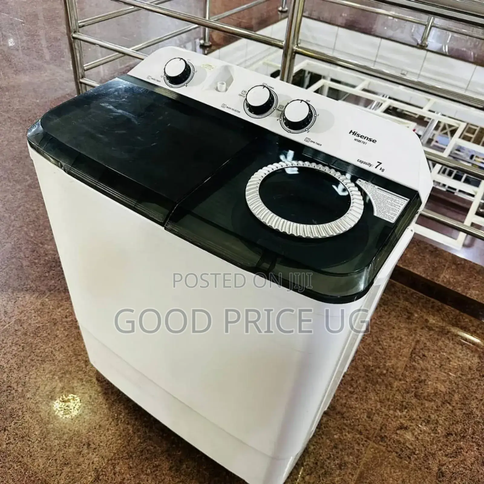 7.0 Kgs Hisense Twin Tub Washing Machine