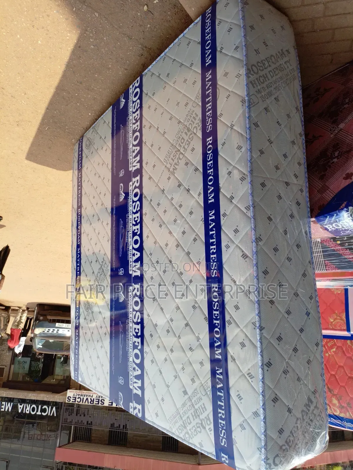 High Density Mattress Smart 5x6x8 Inches Rosefoam