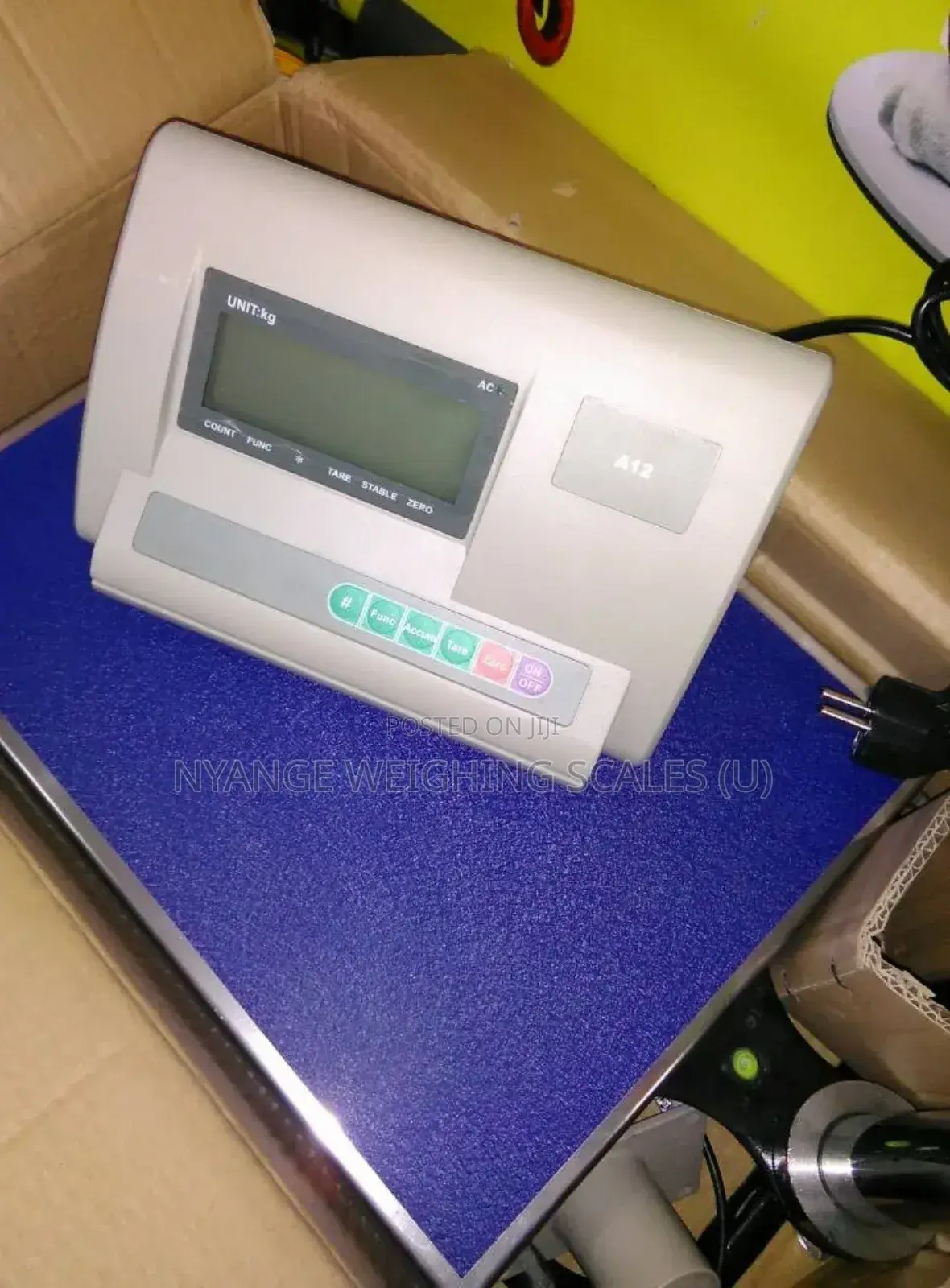 Stainless Steel A12 Weigh Scale Digital Weigh Platform Weighing Scale