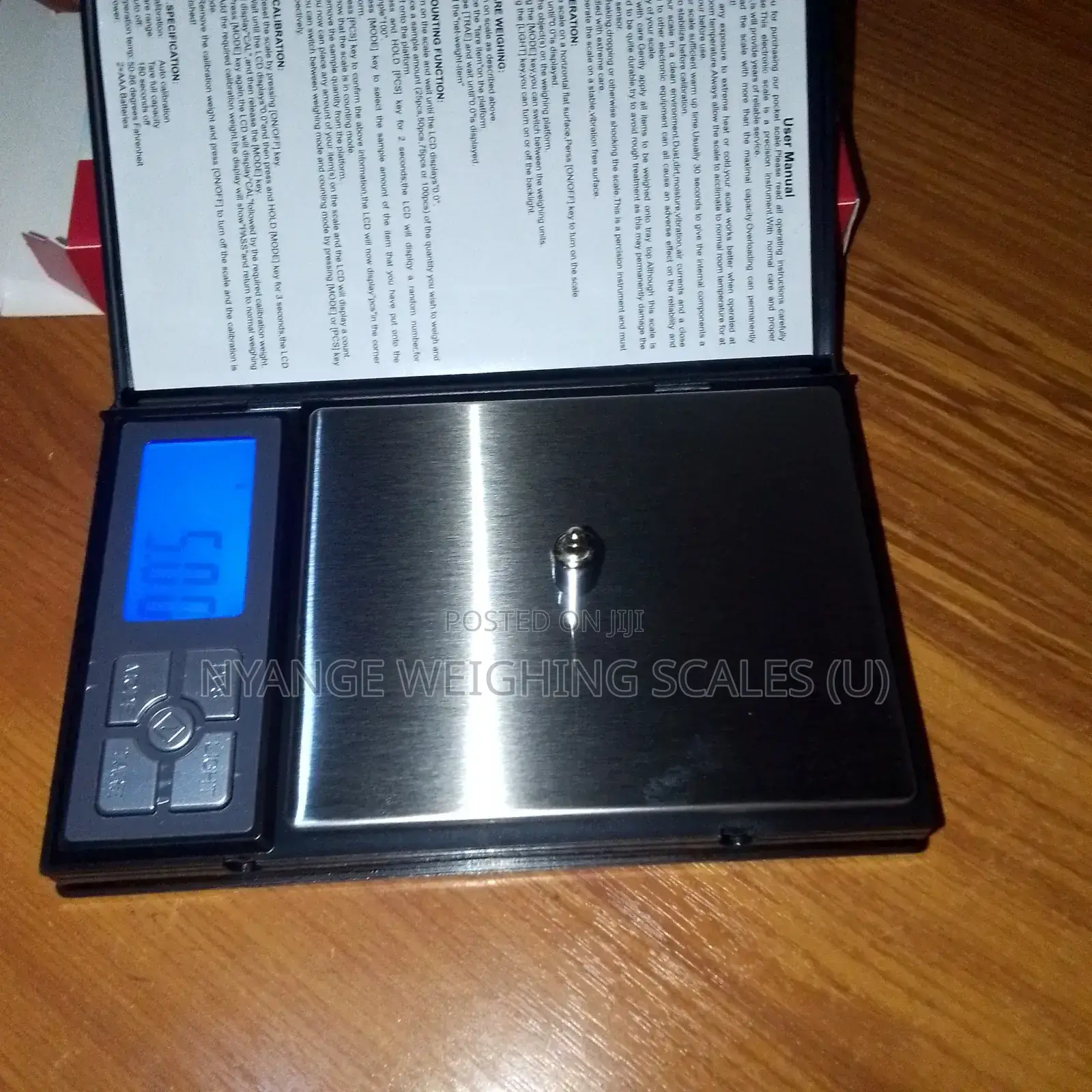 Original Weigh Scale Notebook Portable Weighing Scale(1)