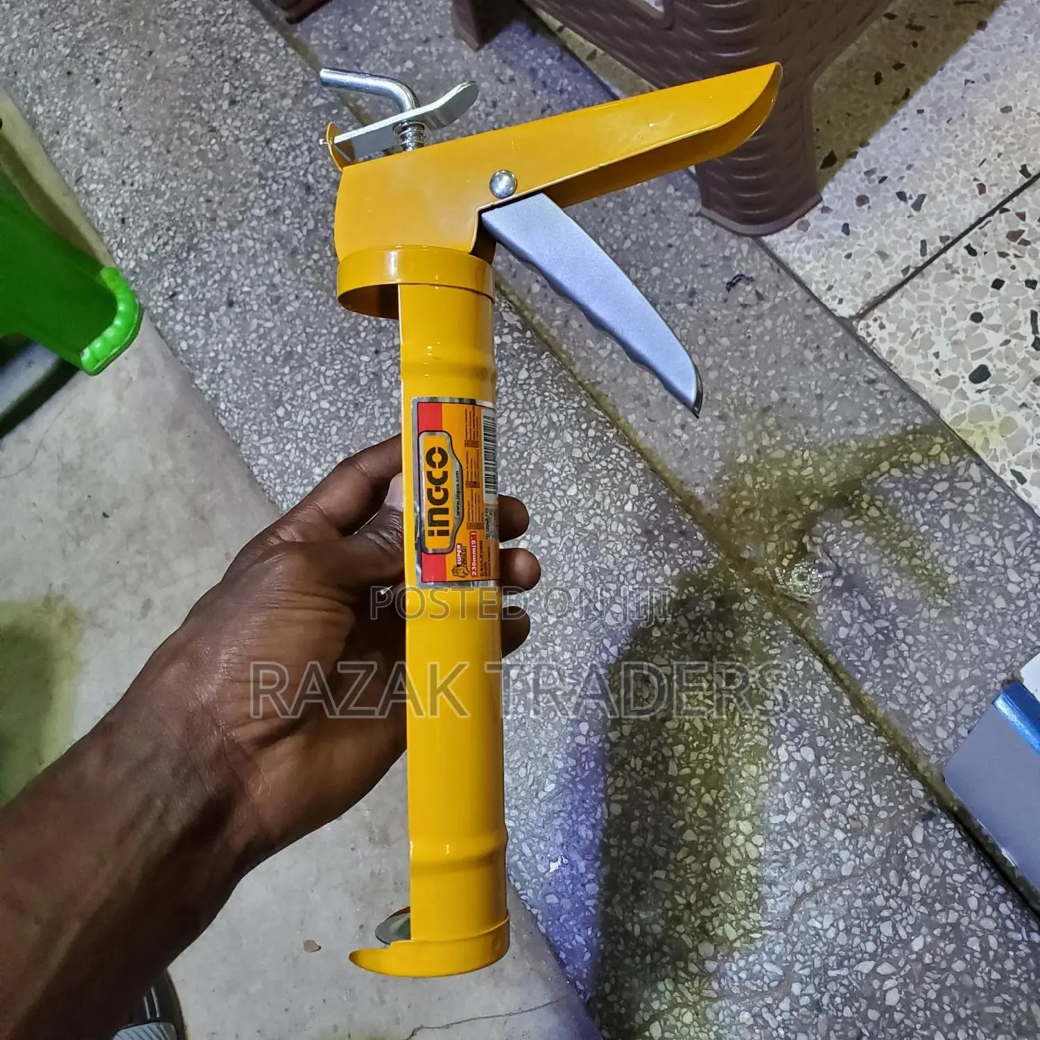 9"/230mm Industrial Grade Caulking Silicon Sealant Gun 9"