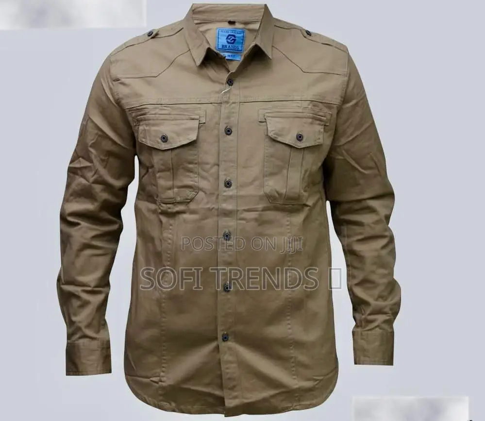Gents Khaki Shirts